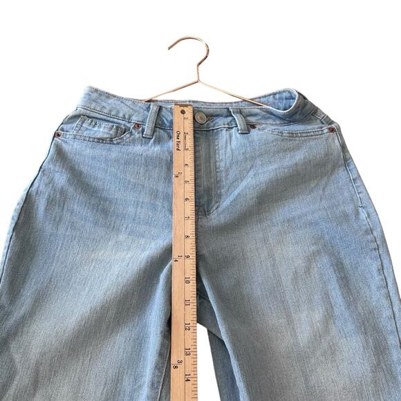 NOBO No Boundaries Women Denim mom Jeans Sz 5 High Rise Stretch Blue - Picture 7 of 8